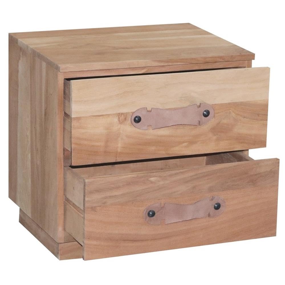 Progressive Furniture Outbound Wood Nightstand in Natural Tan